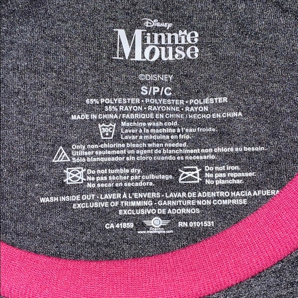 DISNEY MINNIE MOUSE Ladies SLEEPSHIRT - Picture 4 of 5